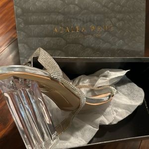 Azalea Wang rhinestone sexy heels brand new in box never worn.